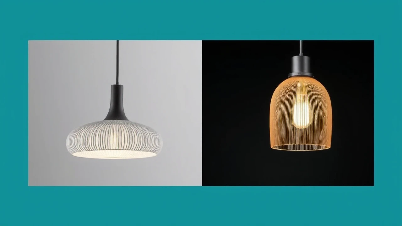 Stoff-Pendelleuchten vs. Glas: Welches Material passt besser zu Ihrem Stil?