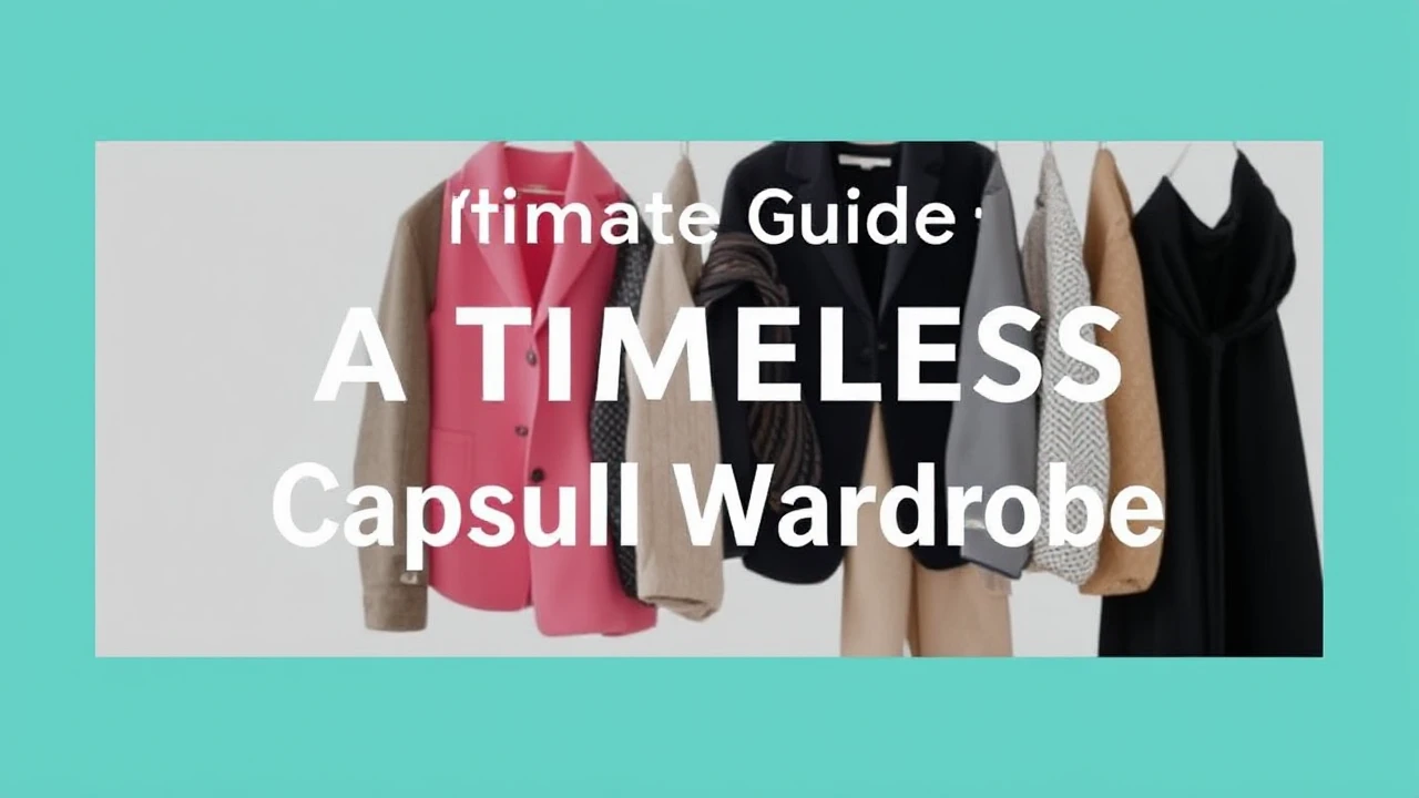 The Ultimate Guide to Creating a Timeless Capsule Wardrobe