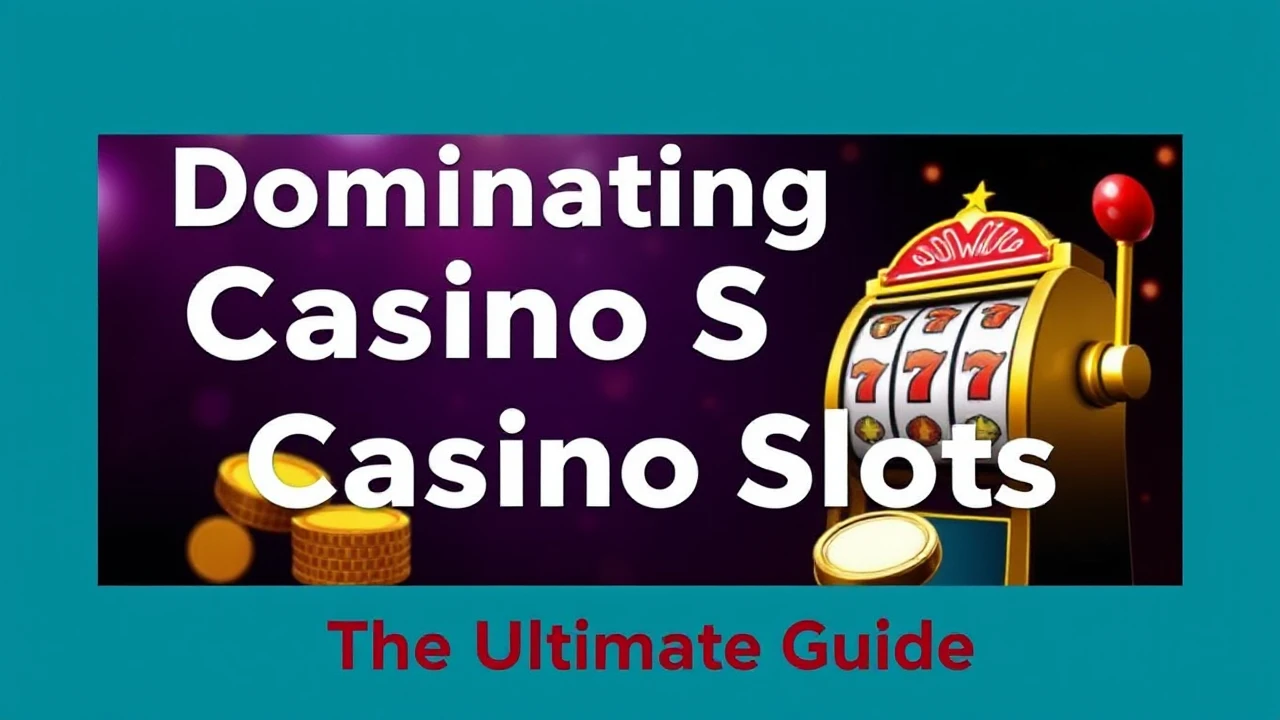 Dominating Casino Slots: Your Ultimate Guide