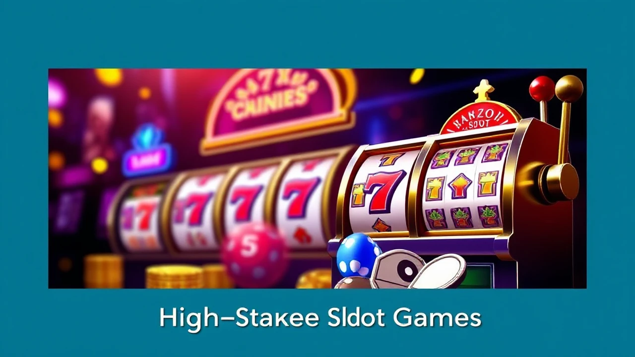 Enjoying the Thrill of High-Stakes Slot Games