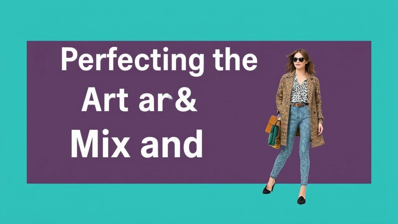 Perfecting the Art of Mix and Match in Fashion: Tips to Elevate Your Style
