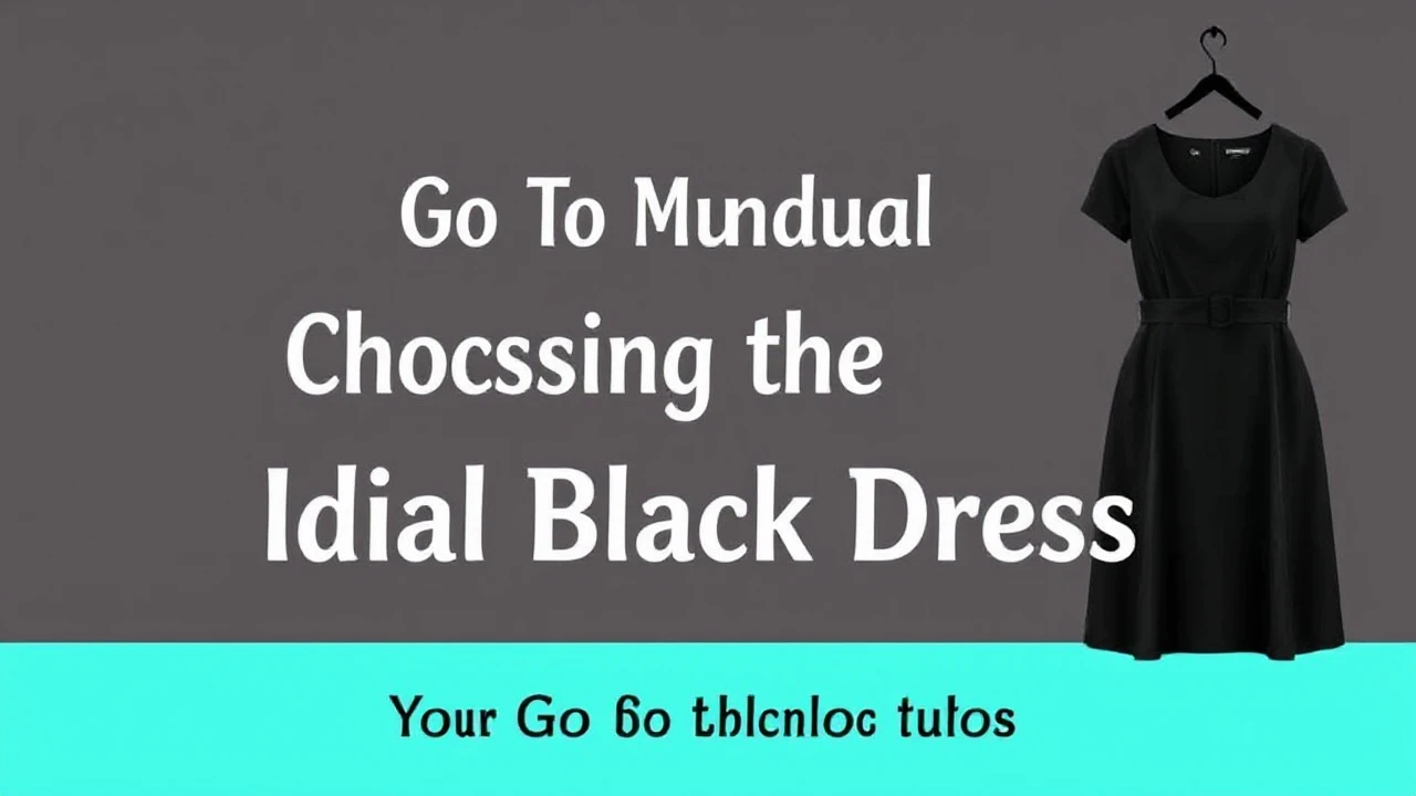 Your Go-To Manual of Choosing the Ideal Little Black Dress