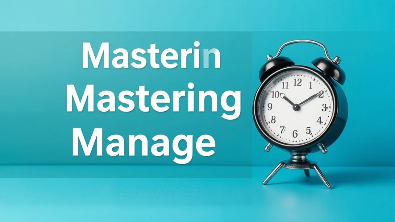 Mastering Time Management: Essential Strategies for Hectic Entrepreneurs