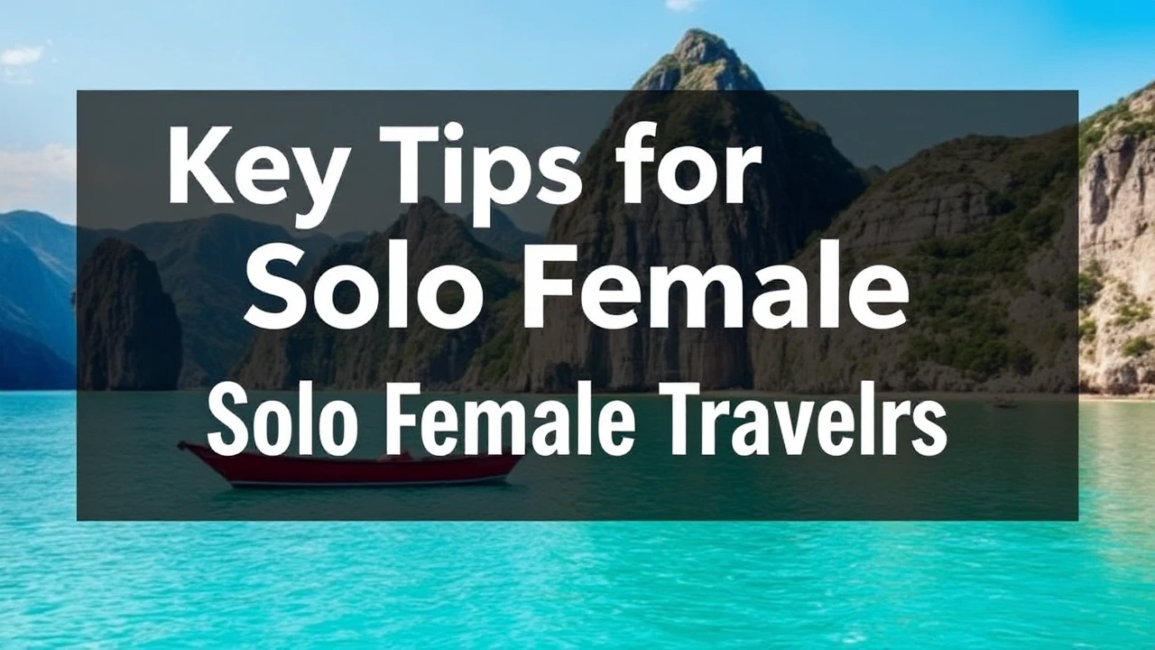 Key Tips for Solo Female Travelers: Staying Safe and Empowerment