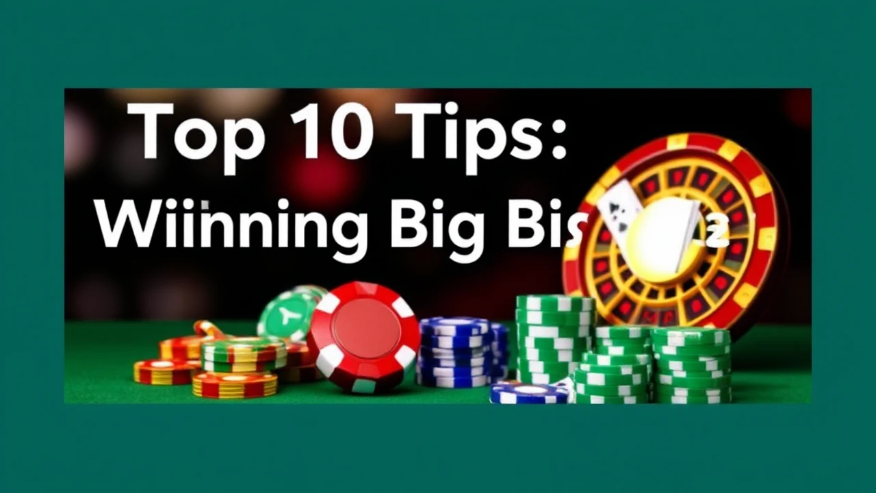 Top 10 Tips: Winning Big at the Gaming House