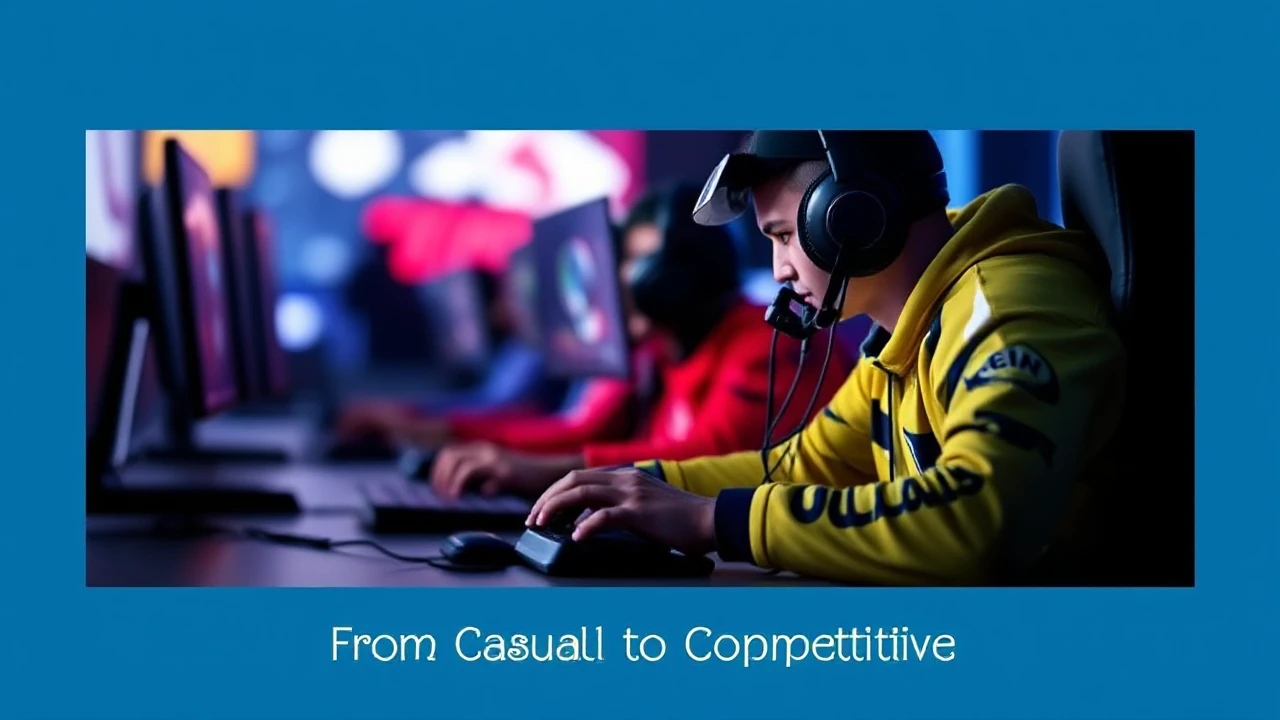 From Casual to Competitive: Embracing the Esports Realm: Tips for Gamers