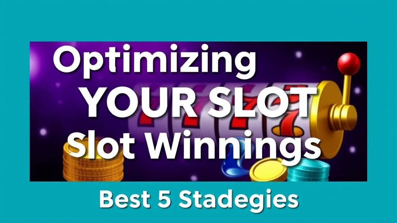 Optimizing Your Slot Winnings: Best 5 Strategies
