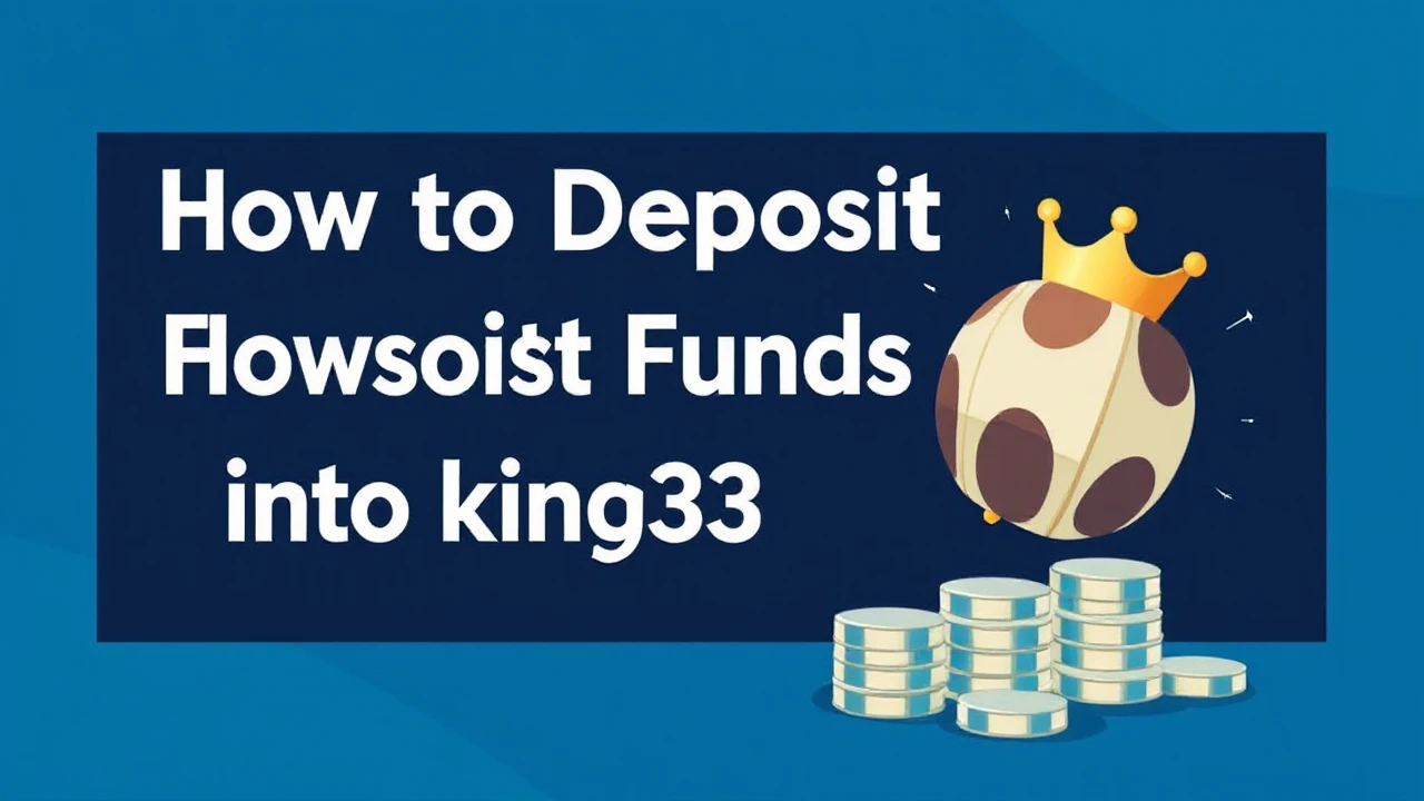 How to Deposit Funds into Your king33 Account
