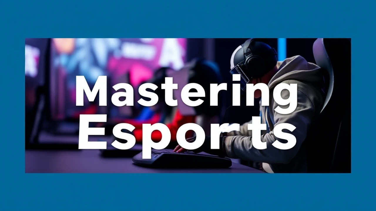 Mastering Esports: A Beginner's Guide to Conquering the Game