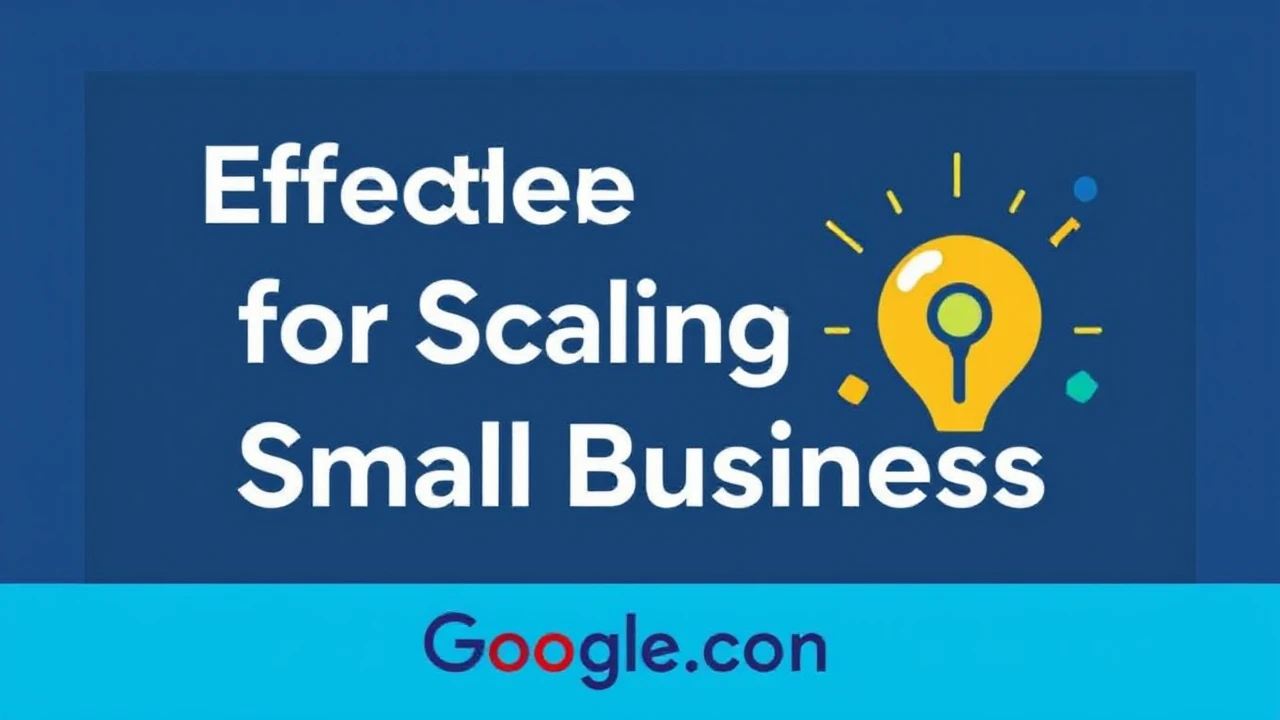 Effective Strategies for Scaling Your Small Business