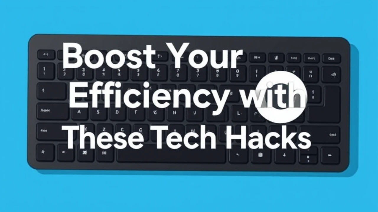 Boost Your Efficiency with These 10 Tech Hacks