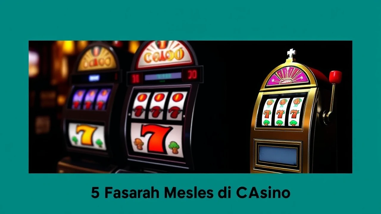 5 Fakta Menarik Sejarah Mesin Slot di Casino