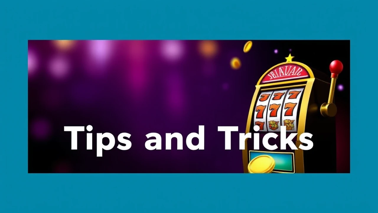 Enhance Your Luck: Proven Slot Tips and Tricks