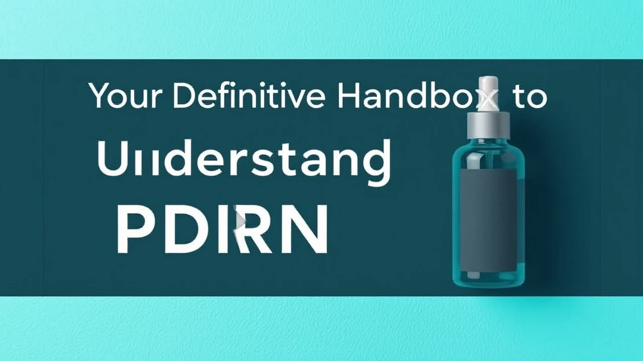 Your Definitive Handbook to Understanding PDRN Perks: A Comprehensive Overview
