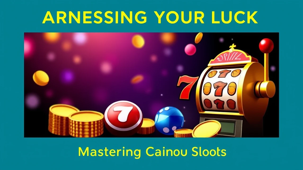 Harnessing Your Luck: Tactics for Playing Casino Slots