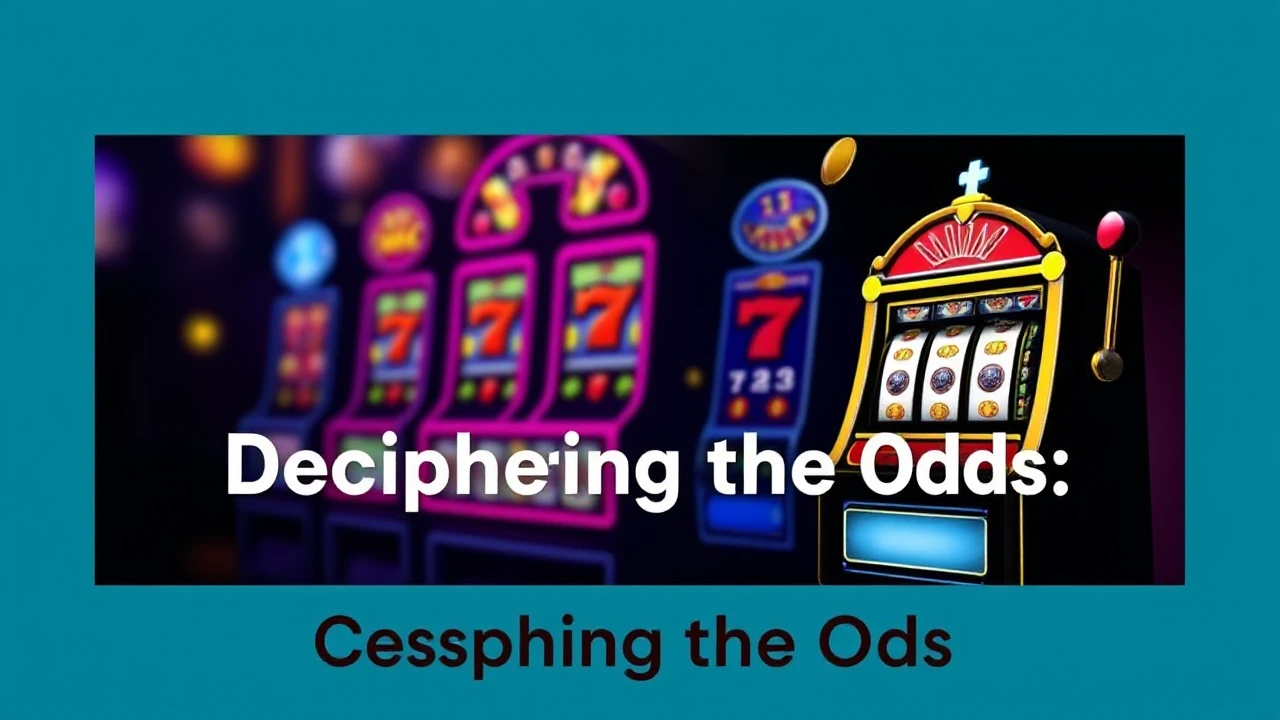 Deciphering the Odds: Choosing the Ideal Casino Machine Game