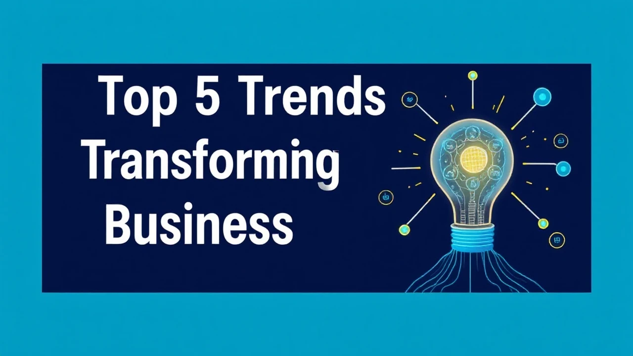 Unveiling the Top 5 Trends Transforming the Future of Business Innovation