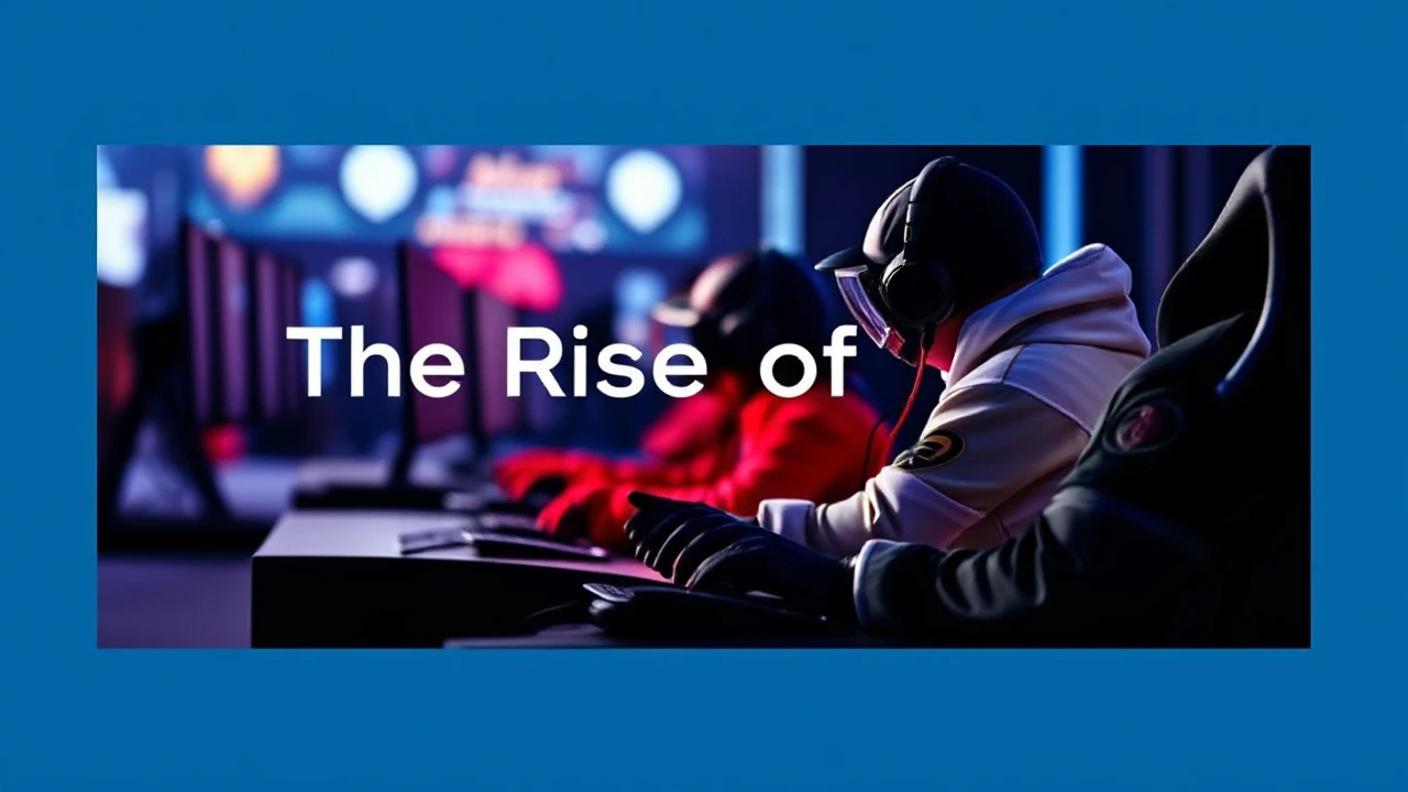 The Rise of E-Sports: Peering into the Next Age of Professional Gaming
