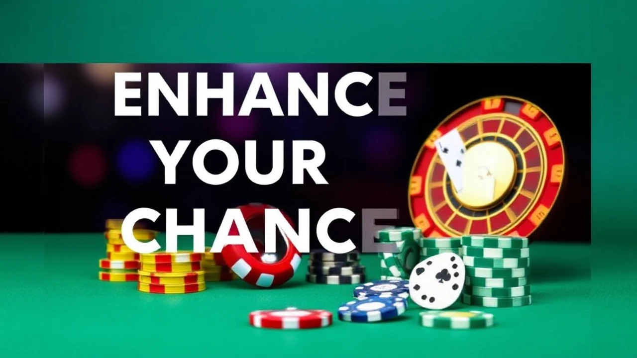 Enhance Your Chances: 5 Strategies to Enhance Your Odds in Online Casino Games