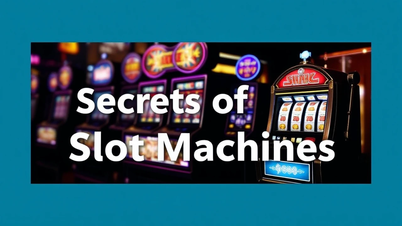 Unveiling the Secrets of Slot Machines: A Closer Look at the Thrills and Strategies