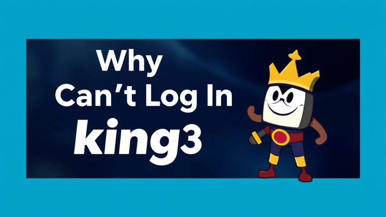 Why You Can’t Log In to king33 and How to Resolve It