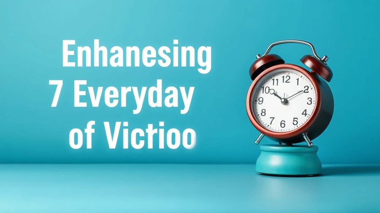 Enhancing Efficiency: 7 Everyday Habits of Victorious Folks