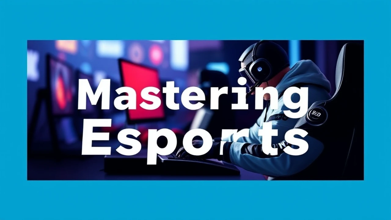 Mastering Esports: An Amateur's Guide to Ruling the Game