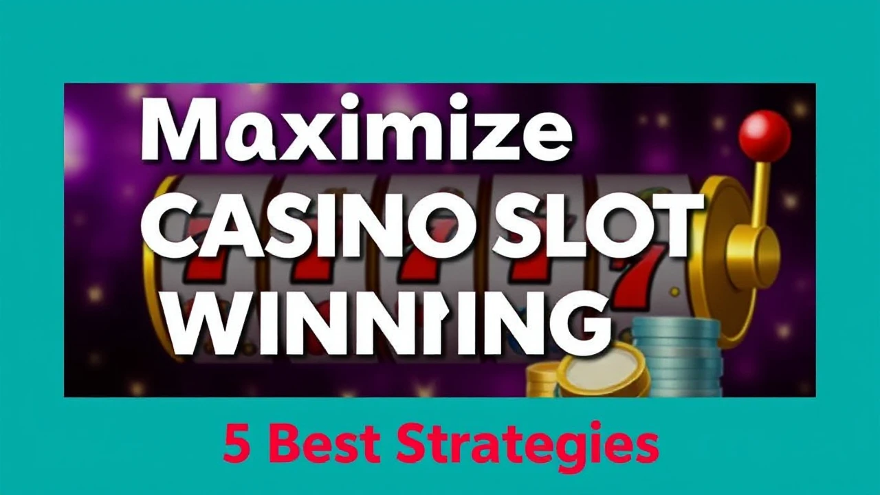 Maximize Your Casino Slot Winnings: 5 Best Strategies