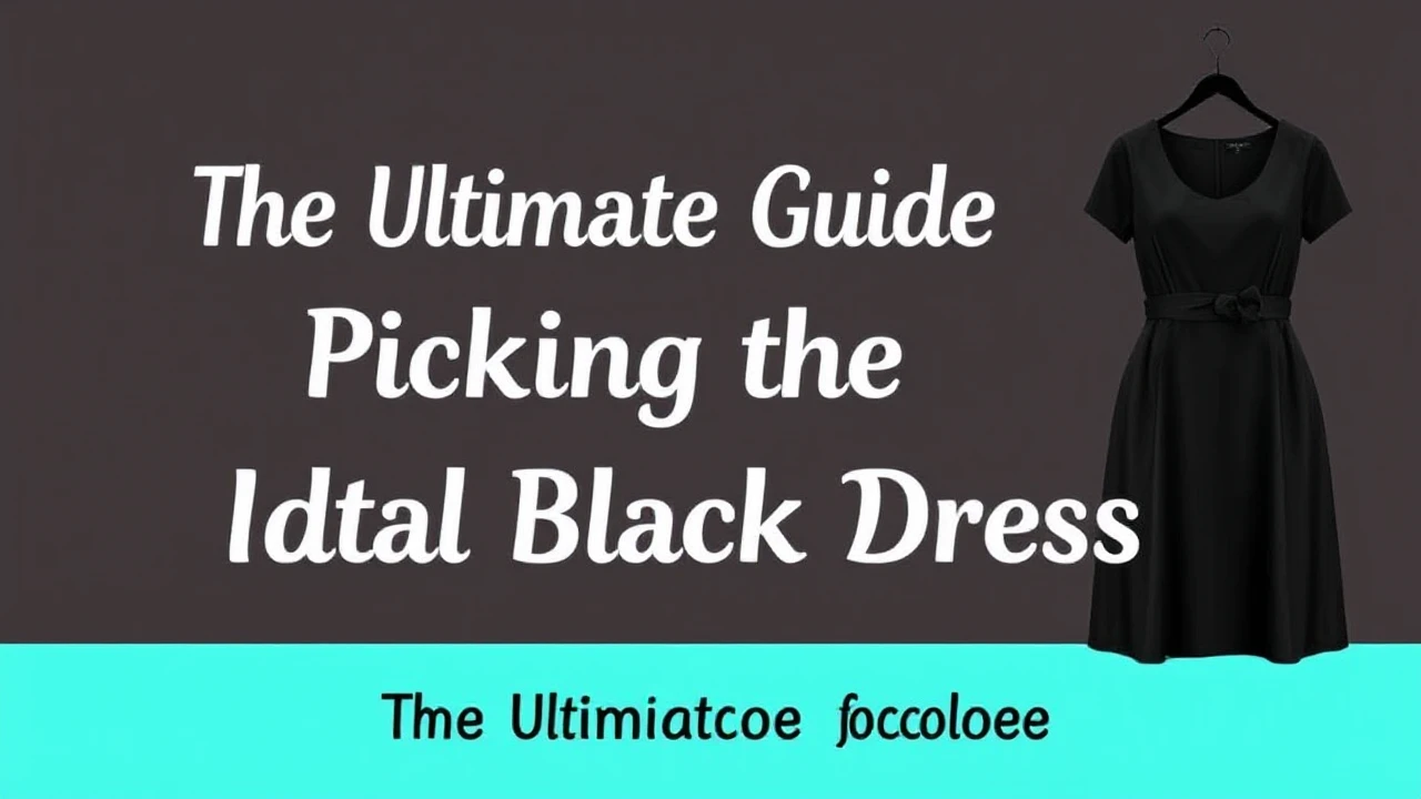 The Ultimate Guide of Picking the Ideal Little Black Dress