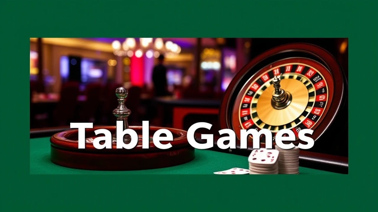 A Comprehensive Guide to Table Games at Casinos