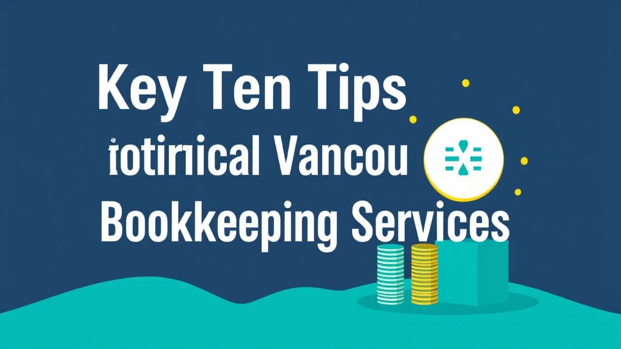 Key Ten Tips for Optimal Vancouver Bookkeeping Services