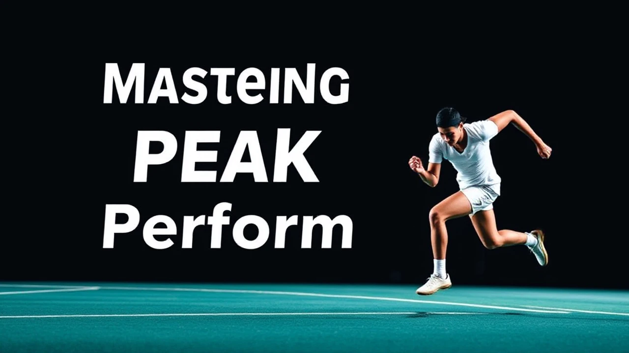 Mastering Peak Performance: Expert Tips from Pro Athletes