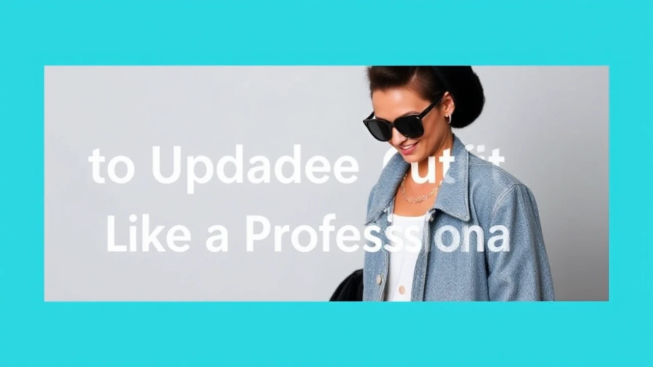 5 Fashionable Techniques to Upgrade Your Outfit Like a Professional