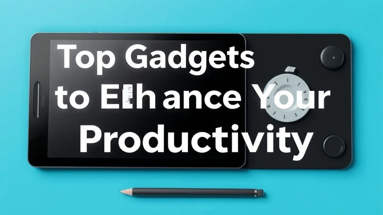 Top Gadgets to Enhance Your Productivity