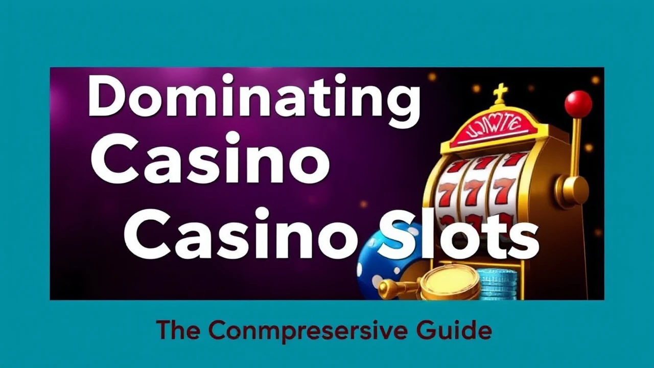 Dominating Casino Slots: The Comprehensive Guide