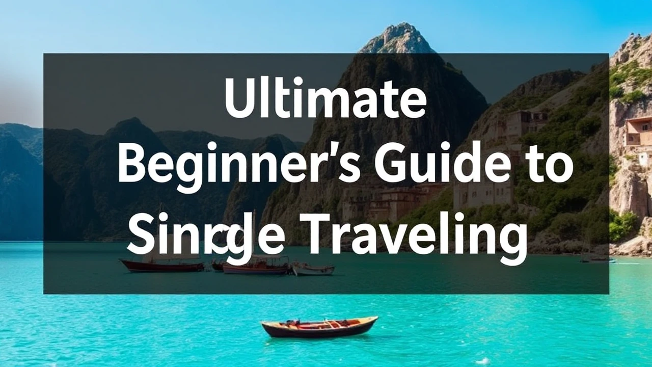 The Ultimate Beginner's Guide to Single Traveling