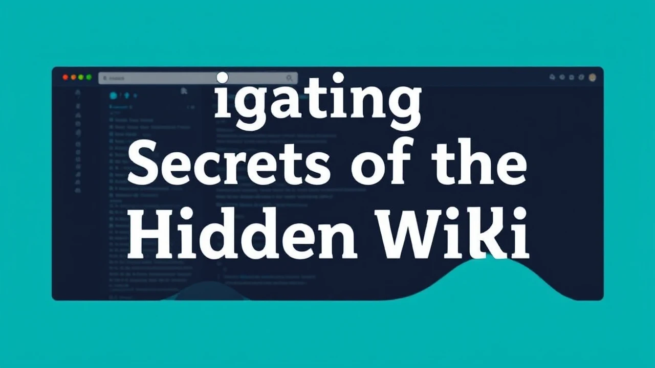 Navigating the Secrets of the Hidden Wiki: Expert Tips for Efficient Surfing
