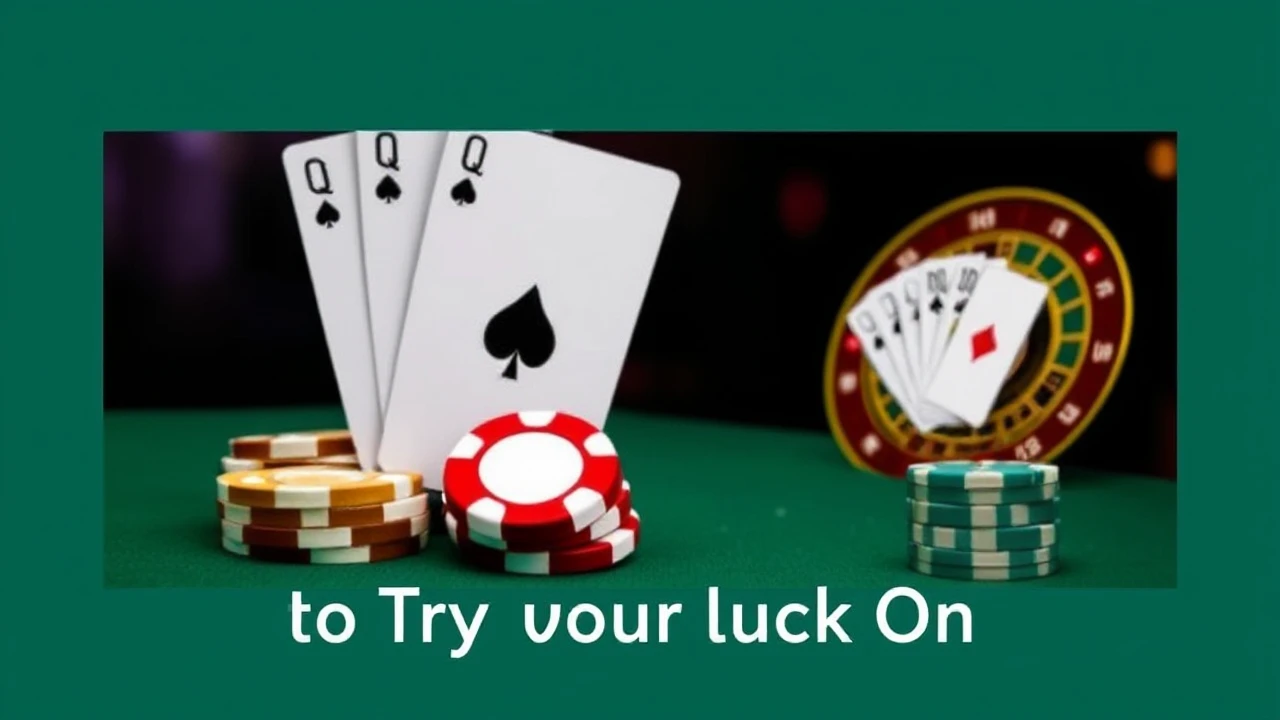 Top 10 Casino Games to Try Out Your Luck On