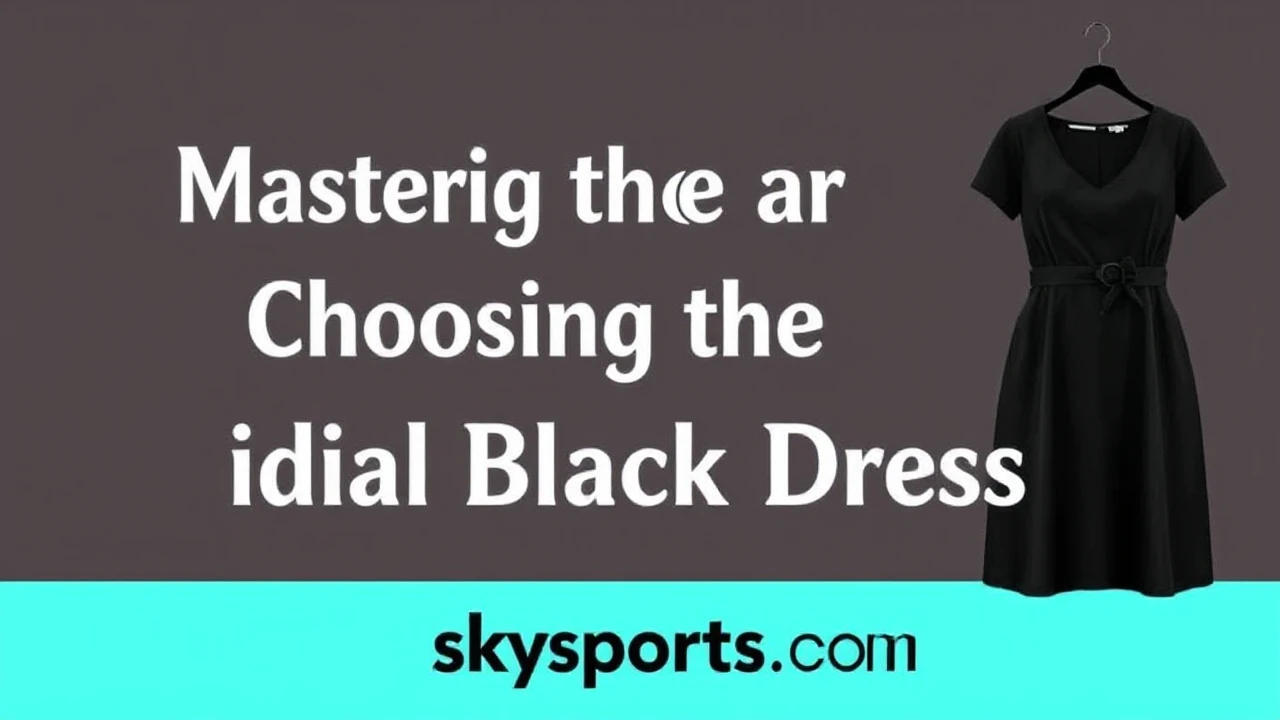 Mastering the Art of Choosing the Ideal Little Black Dress