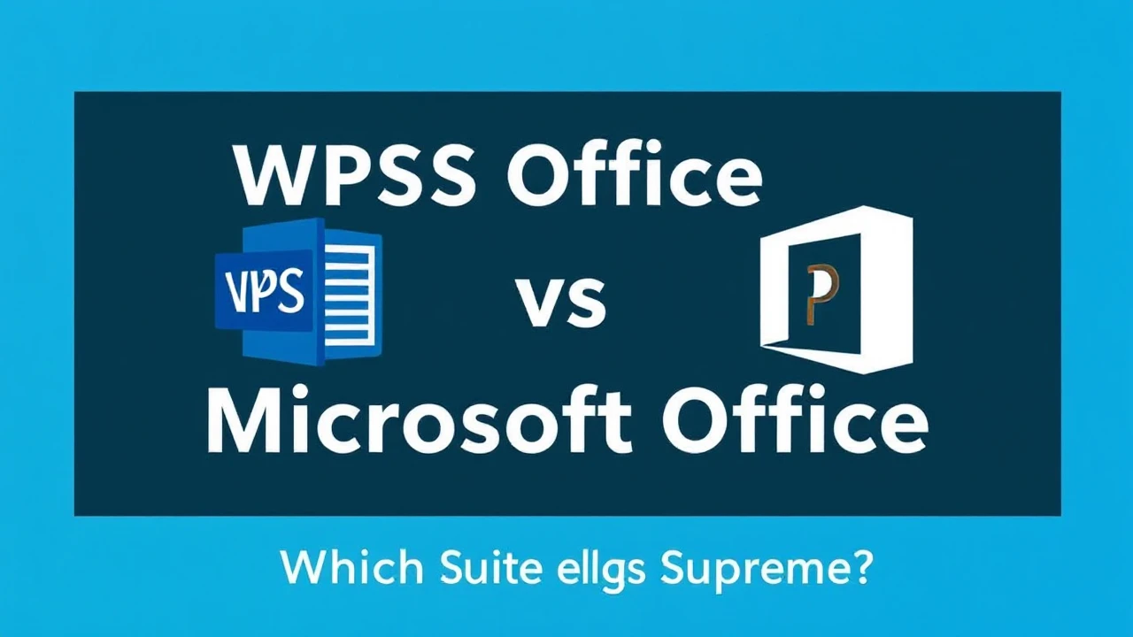 WPS Office vs. Microsoft: Which Suite Reigns Supreme?