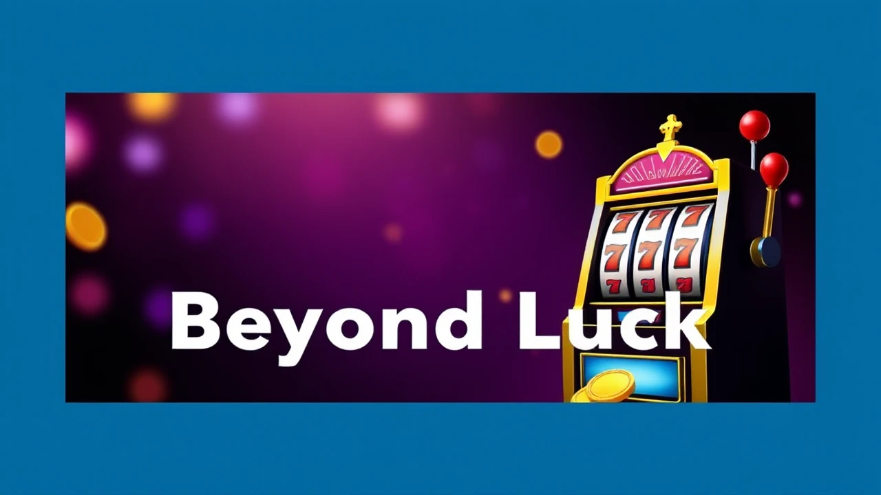 Beyond Luck: Tips for Consistent Slot Success