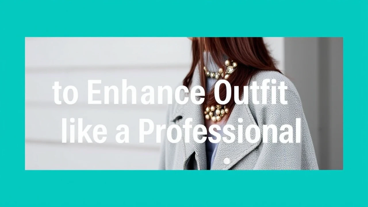5 Elegant Methods to Enhance Your Outfit Like a Professional