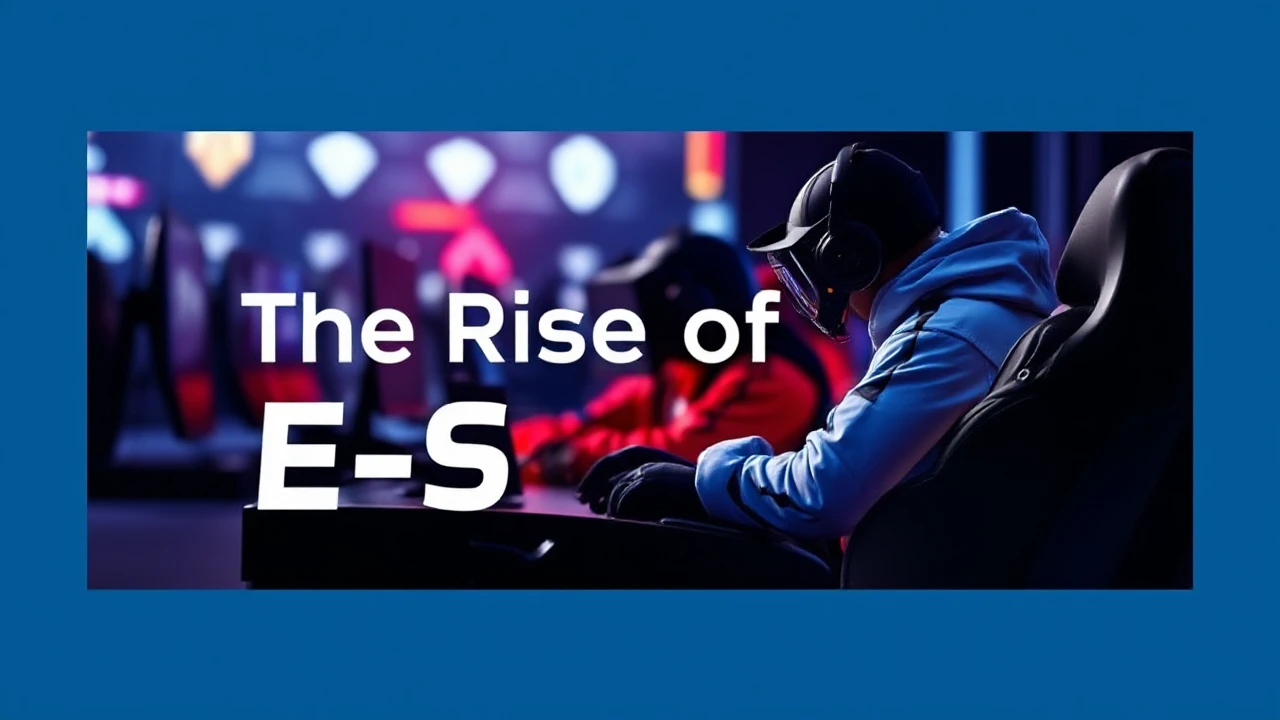 The Rise of E-Sports: Exploring into the Future Age of Competitive Gaming