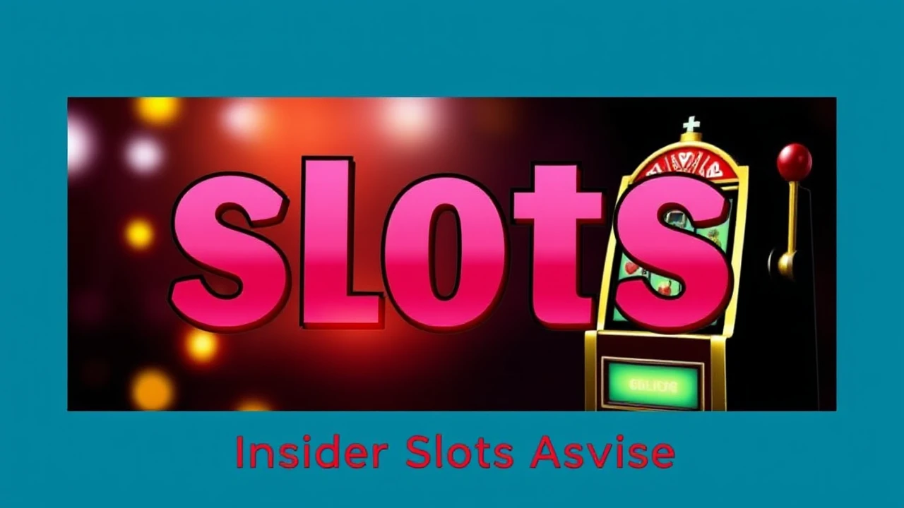 Insider Slots Advice Provided by Experienced Players