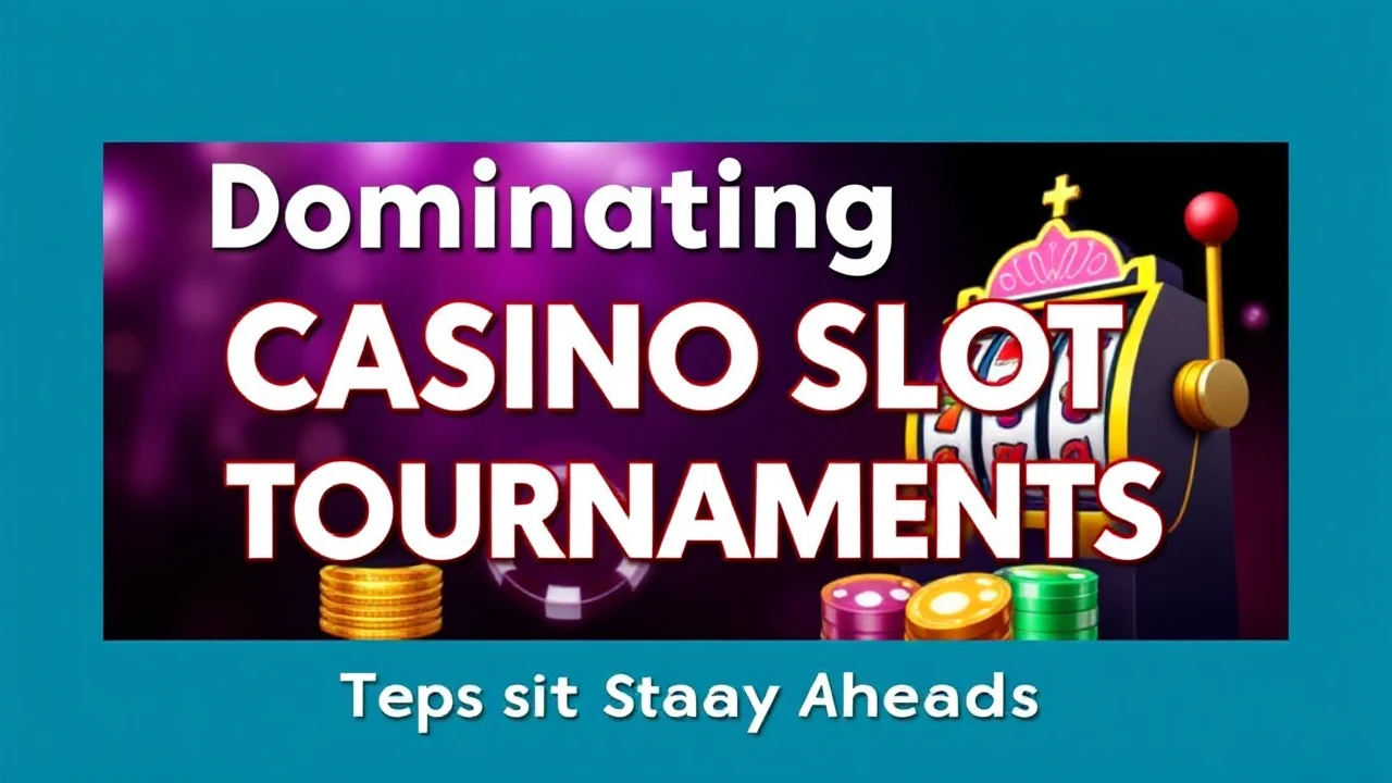 Dominating Casino Slot Tournaments: Tips to Stay Ahead