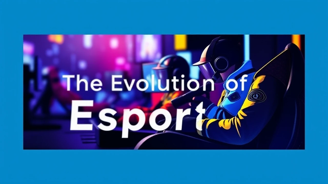 The Evolution of Esports: A Glimpse at Competitive Gaming Culture