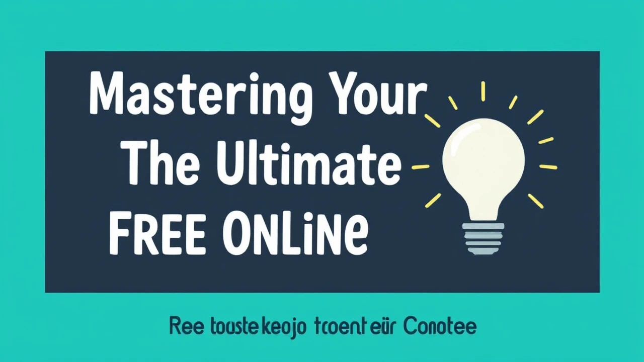 Mastering Your Knowledge: The Ultimate Free Online Quiz Guide