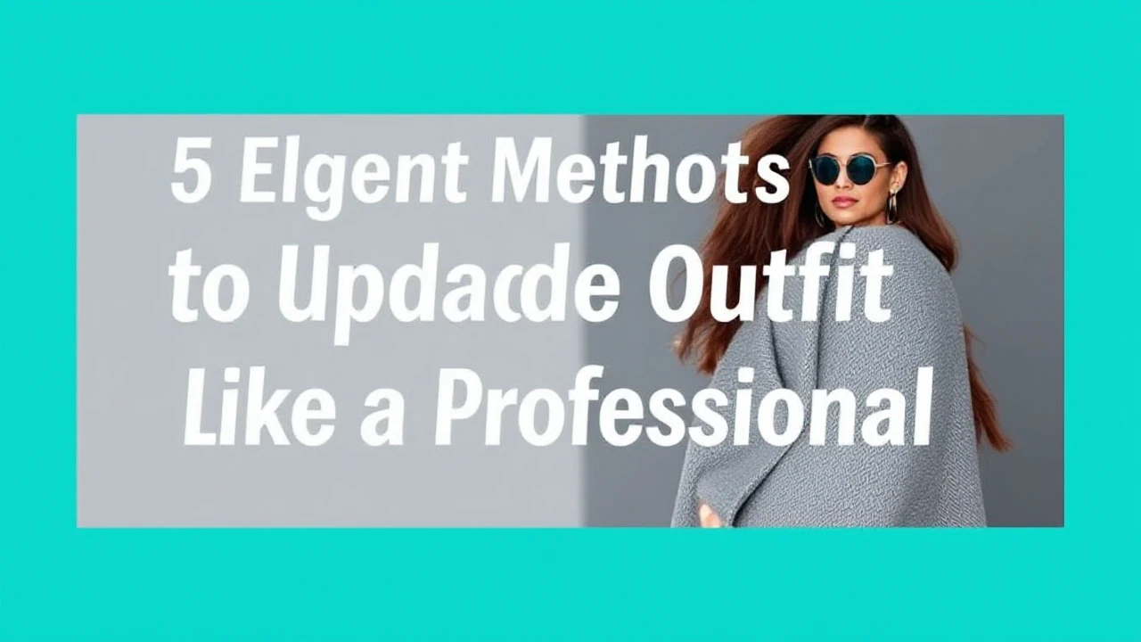 5 Elegant Methods to Upgrade Your Outfit Like a Professional
