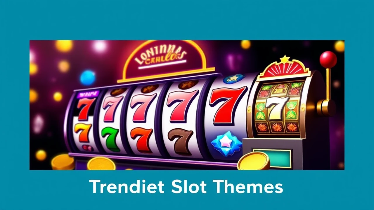 Exploring the Trendiest Casino Slot Themes