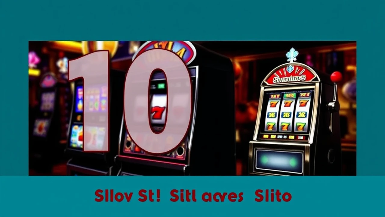 Rahasia 10 Unggul Main Slot Machine pada Kasino